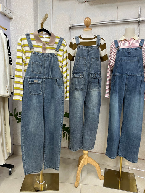 Women Casual Denim  Dungaree